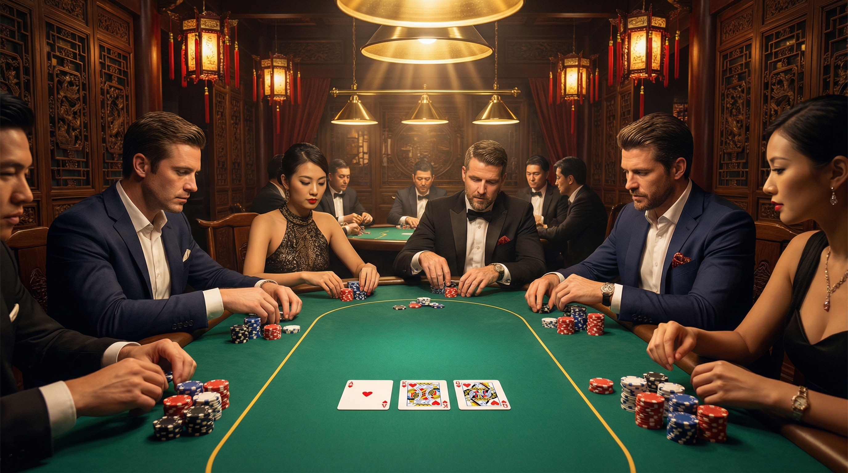 德州扑克游戏界面截图